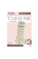 Puzzle maquette tour de pise