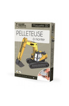 Puzzle maquette pelleteuse