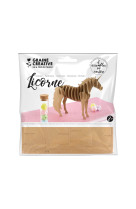 Maquette licorne carton