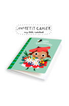 Cahier miss coquelicot