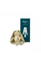 Pantin lapin vert 25 cm