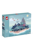 Puzzle 2000p ile mysterieuse