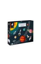 Puzzle educatif 100p systeme solaire