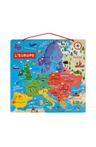 Carte europe magnetique