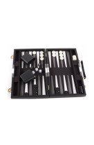 Backgammon l-elegant simili cuir 38cm