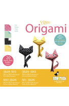 Funny origami - chat