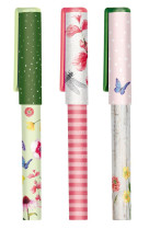 Stylo bille flower power