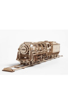 Ugears modeles mecaniques : locomotive a vapeur