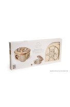 Ugears modeles mecaniques : coffre au tresor 354 pcs