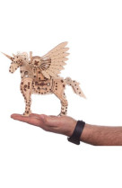 Licorne petite maquette 3d bois