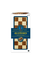 Jeu echecs bois pliable