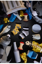 Chaussettes raccoon bandit kids 23-26