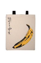 Warhol banana tote bag