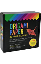 Origami 20 couleurs coffret de 500 feuilles 15 x 15 cm