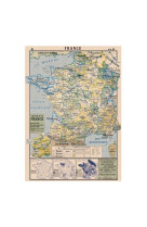 Poster carte de france - 33