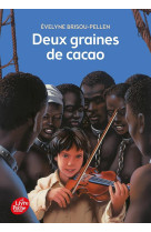 Deux graines de cacao