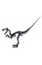 3d paper model - dinosaure - velociraptor