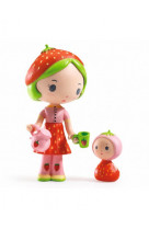 Tinyly - figurine - berry & lila