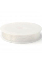 Bobine nylon elastique transparent 0.5mm x 20m