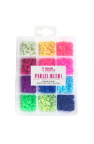Boite perles heishi - fluorescent