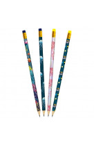 Set de 4 crayons a papier
