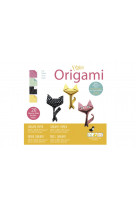 Funny origami - chat
