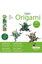 Funny origami - grenouille