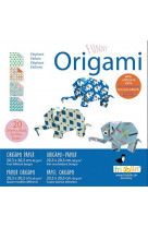 Funny origami - elephant