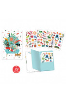 Duo de petits carnets (6) - carnets de stickers sarah