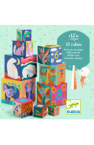 Cubes premiers ages - animaux sauvages