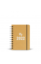 My 2022 - poche a6 spirale - jaune