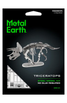 Metalearth dinosaures - triceratops squelette