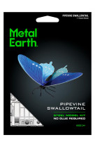 Metalearth papillon - pipevine swallotail