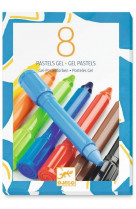Les couleurs - 8 pastels gels