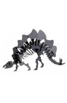 3d paper model - dinosaure - stegosaure