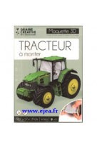 Puzzle maquette tracteur