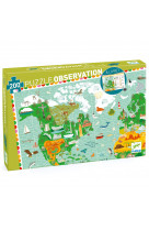 Puzzles observations 200 pcs -tour du monde
