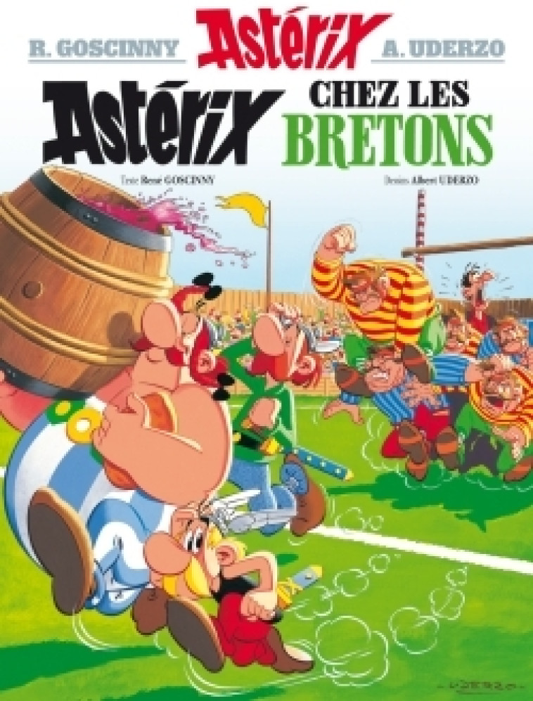 ASTERIX - T08 - ASTERIX - ASTERIX CHEZ LES BRETONS - N 8 - René Goscinny, Albert Uderzo - HACHETTE