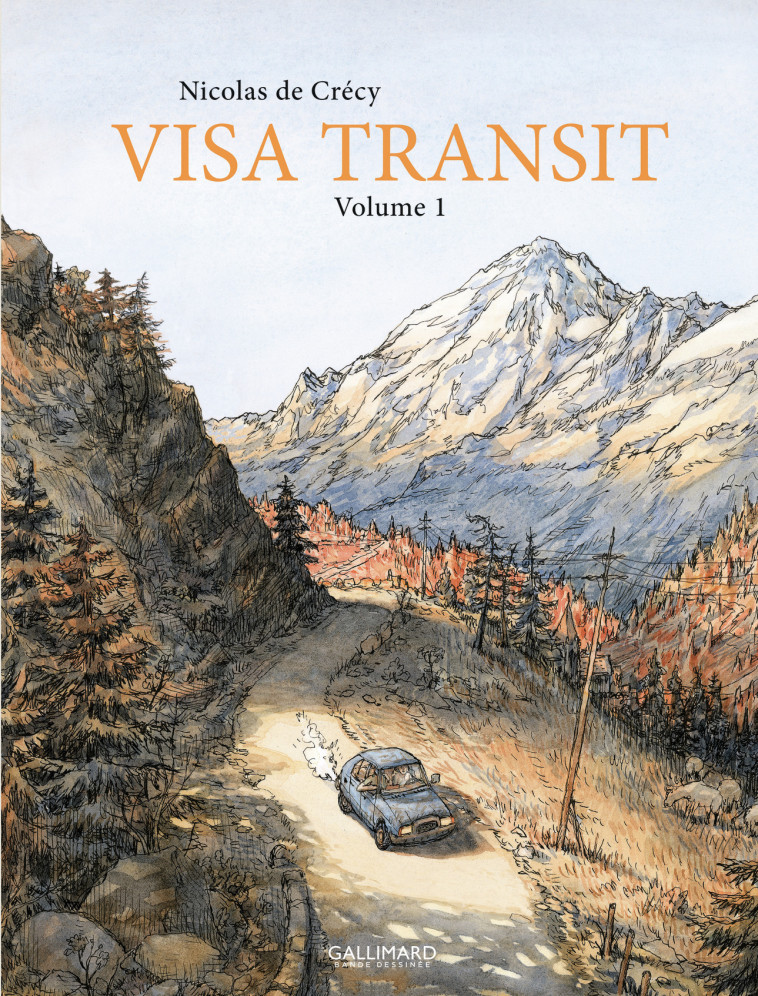 VISA TRANSIT - VOL01 - Nicolas de Crecy - GALLIMARD BD