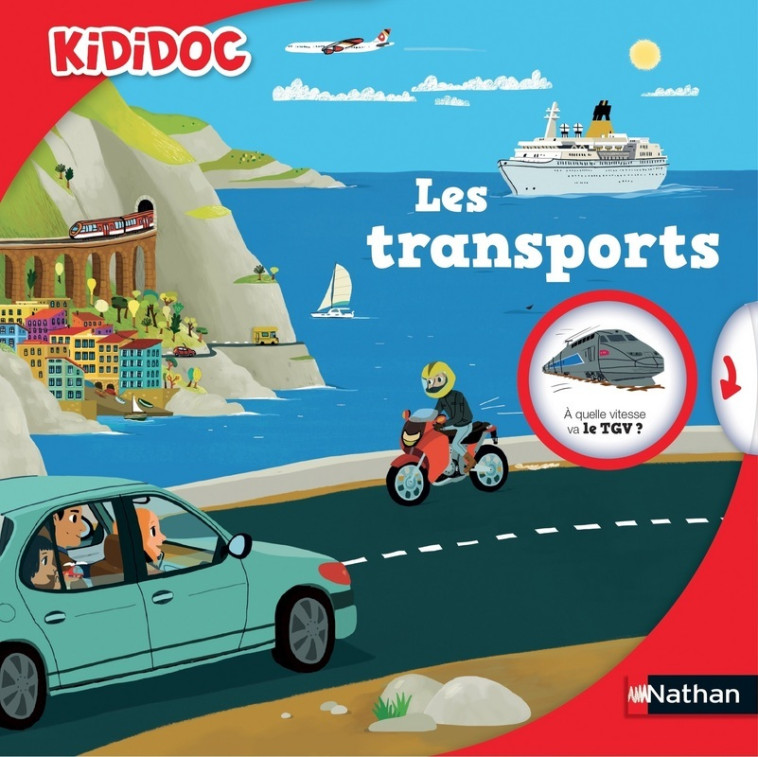 Kididoc: Les Transports - Michèle Longour, Hélène Convert - NATHAN