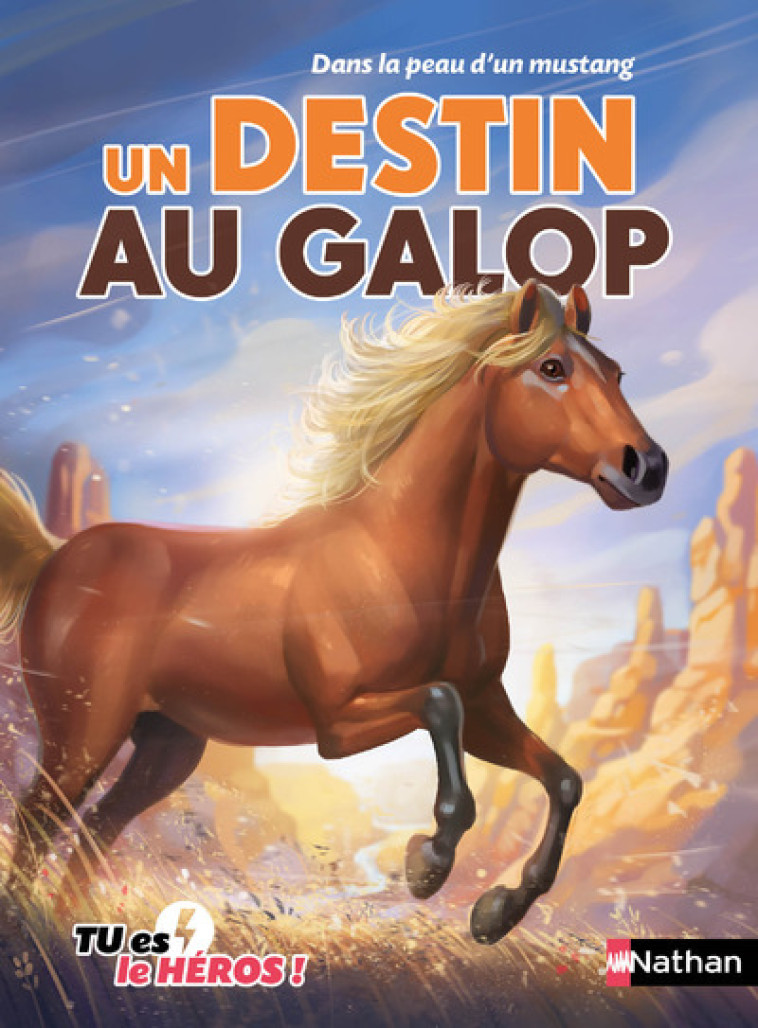 Dans la peau d'un mustang - Un destin au galop - Madeleine Deny, Cécile Jugla, Jérémie Fleury, Sylvain Frécon - NATHAN