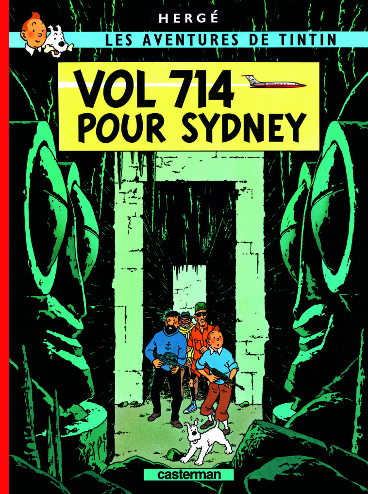 TINTIN - T22 - VOL 714 POUR SYDNEY -  Herge - CASTERMAN