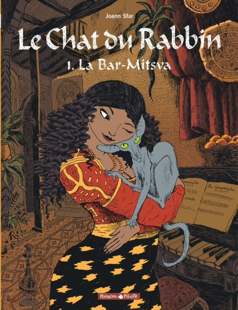 Le Chat du Rabbin  - Tome 1 - La Bar-Mitsva - Sfar Joann Sfar Joann,  Sfar Joann - DARGAUD