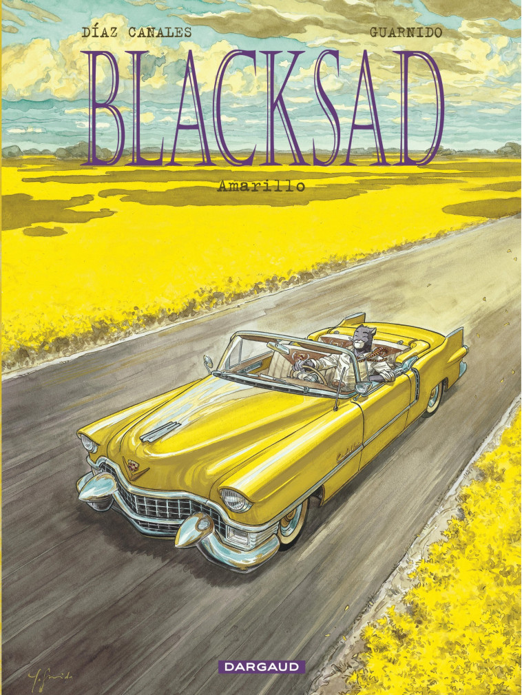 BLACKSAD - TOME 5 - AMARILLO - Diaz Canales Juan Diaz Canales Juan, Guarnido Juanjo Guarnido Juanjo,  Diaz Canales Juan,  Guarnido Juanjo - DARGAUD