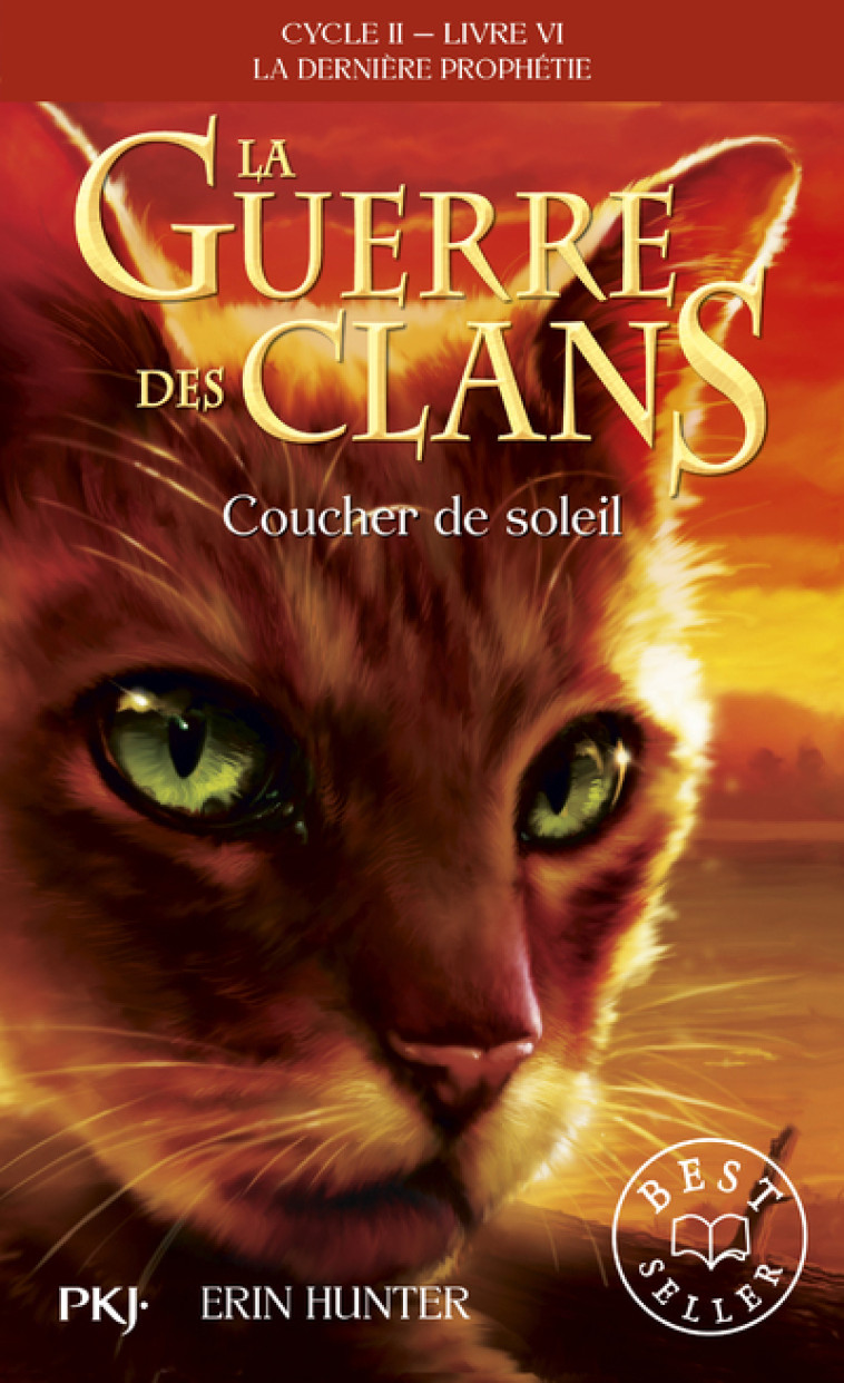 LA GUERRE DES CLANS - CYCLE II LA DERNIERE PROPHETIE - TOME 6 COUCHER DE SOLEIL - VOL06 - Erin Hunter, Aude Carlier - POCKET JEUNESSE