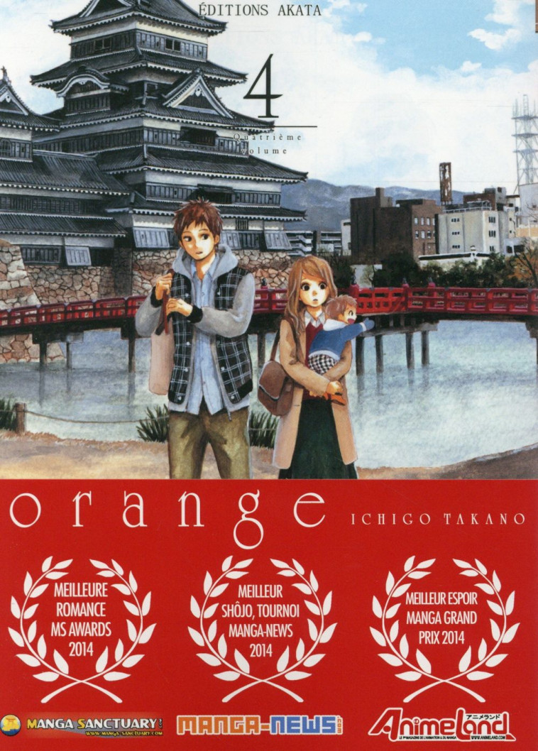 ORANGE - TOME 4 - VOL04 - TAKANO ICHIGO - Editions Akata