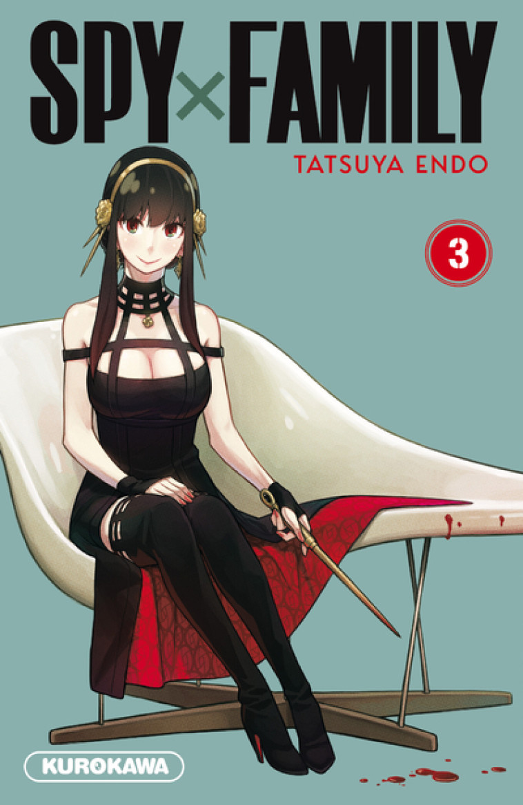 Spy x Family - tome 3 - Tatsuya Endo, Satoko Fujimoto, Nathalie Bougon - KUROKAWA