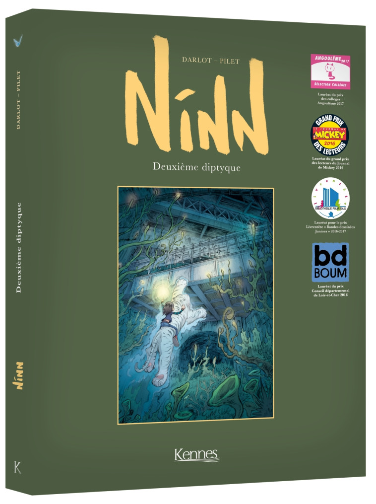 NINN - FOURREAU NINN T01 + T02 - NINN T03  - T04 - COFFRET - Jean-Michel Darlot, Johan Pilet - LES 3 AS