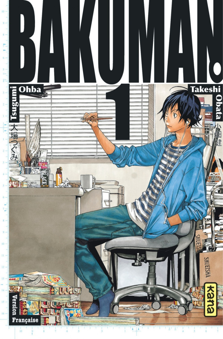 Bakuman - Tome 1 - Takeshi Obata Takeshi Obata, Tsugumi Ohba Tsugumi Ohba,  Takeshi Obata,  Tsugumi Ohba - KANA