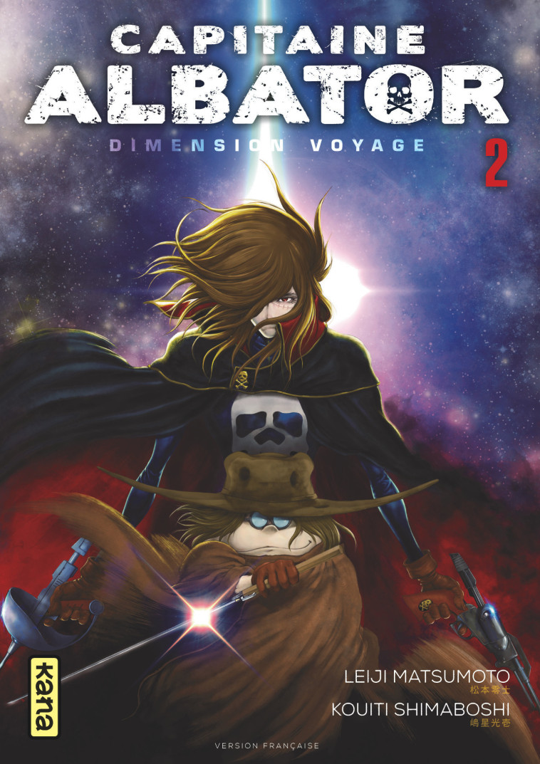 Capitaine Albator Dimension Voyage - Tome 2 - Kouiti Shimaboshi Kouiti Shimaboshi, Leiji Matsumoto Leiji Matsumoto,  Kouiti Shimaboshi,  Leiji Matsumoto - KANA